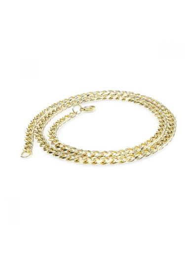 Çelik Erkek Zincir Kolye 1.6mm 9186 Altın