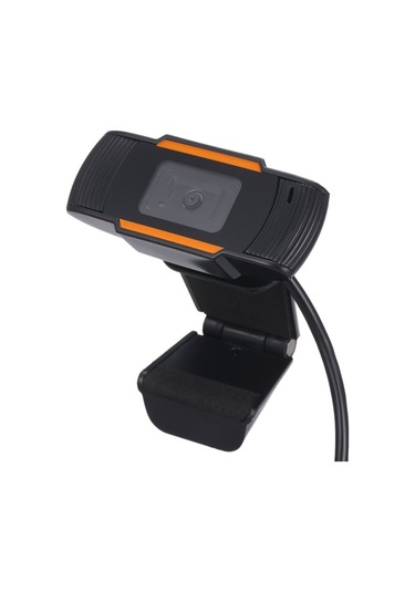 Vkemall Webcam 720p Hd Web Kamerası Usb Web Kamerası Klipsli Web Kameraları Mikrofonl Siyah