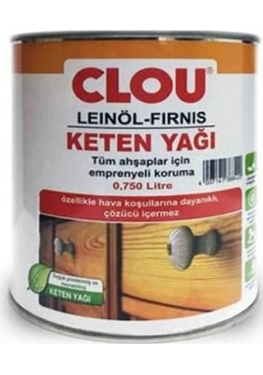 Clou 30765.00000 Keten Yağı 750ml-4576