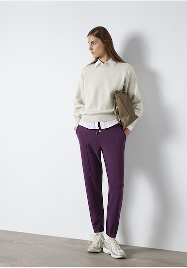 Mavi - Lux Touch Tencel Tm Mor Modal Eşofman Altı 1600453-70674 Mor