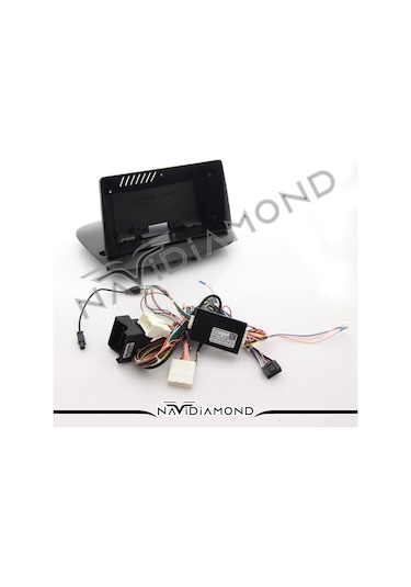 Navıdıamond Renault Megane 2 2004-2009 Android Teyp Çerçeve 9 Inch - Soket - Canbus
