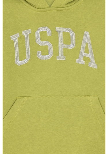 U.s. Polo Assn. Kız Çocuk Fıstık Sweatshirt 50296388-vr087 Fıstık Yeşili