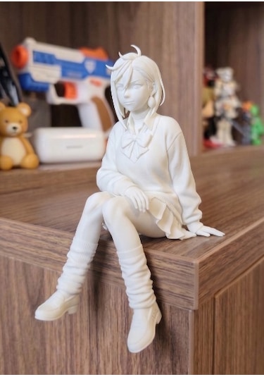 Özel Tasarım Anime Figür - Koleksiyonluk 3d Baskı Dekoratif Masaüstü Biblo