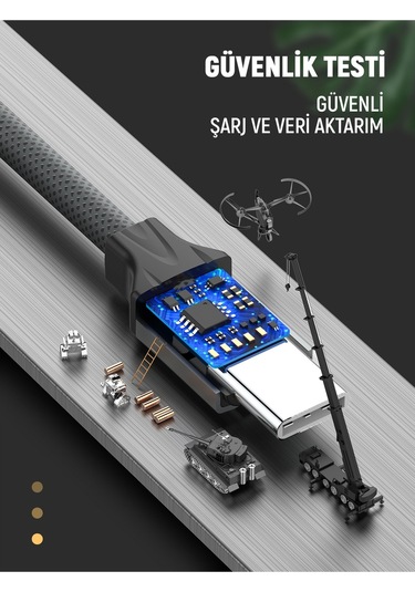 Ldnıo LS441 1M Type C Şarj Kablosu