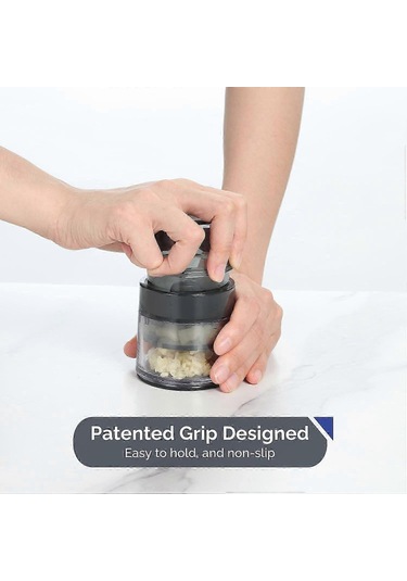 Sarımsak Presi, Premium Çok Amaçlı Sarımsak Kıyma Öğütücü, Kaymaz Çok Renkli