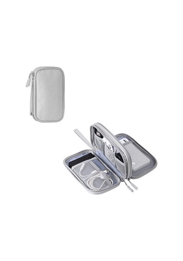 Dianbao Kulaklık Dijital Veri Kablosu Saklama Çantası Gri 1 Adet