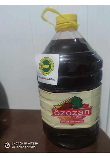 Özozan Acısız Katkısız Şalgam Suyu 5 L