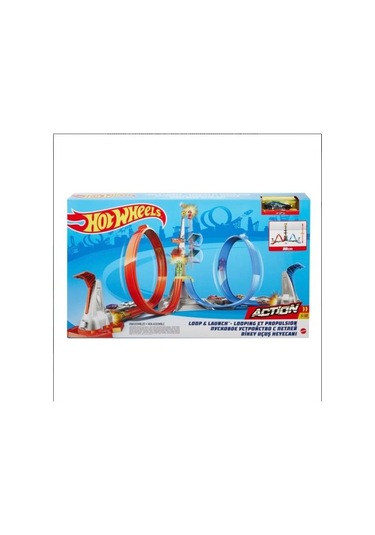 Hot Wheels Dikey Uçuş Heyecan Yarış Seti - Grw39