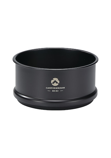 Mufunye Kamping Ve Piknik İçin Ti Kaplı Paslanmaz Çelik Ocak, Sierra Kaserası İle Kullanıma Uygun, Gıda Buharlamak İçin Taşınabilir Buhar Tepsisi - Siyah Bks-362 Siyah
