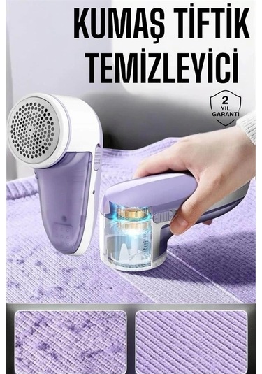 Bfs Tiftik Temizleme Makinesi Usb Şarjlı Tüy Toplayıcı Kablosuz