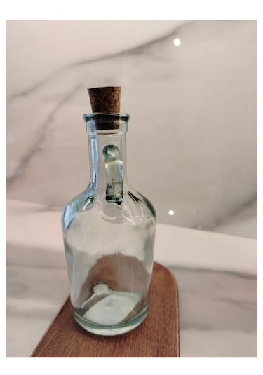 Md Recycle Kluplu Yağ Şişesi 275ml Turkuaz