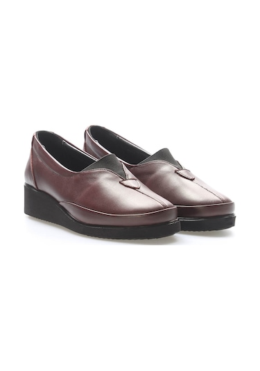 Fast Step Hakiki Deri Kadın Casual Ayakkabı 972za7905 Bordo