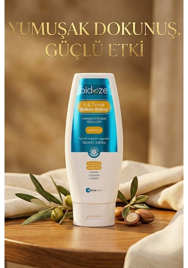 Bidoze El Ve Tırnak Bakım Kremi 100 ML