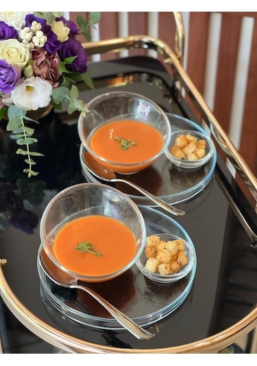 Cam Çorba Kasesi Tekli 14,5 Cm