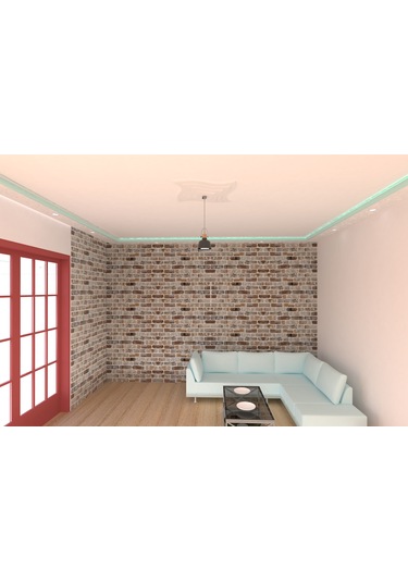 Motifpiyer Lamba Tavan Göbeği-Düz4k-model-es-kose-kare-56cm-2adet