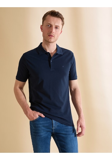 Pierre Cardin Erkek Lacivert Tişört Basic 50325312-vr033
