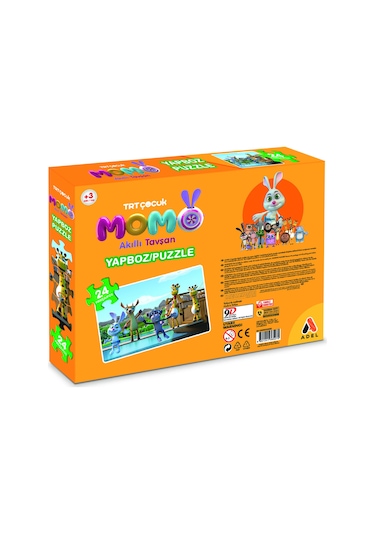 Trt Çocuk Tavşan Momo 24'Lü Puzzle