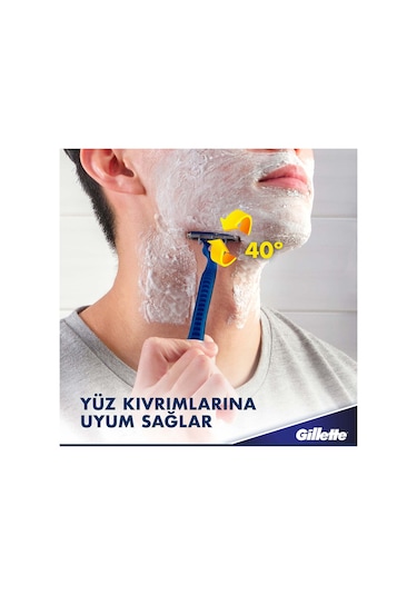 Gillette Blue3 Slalom Kullan At Tıraş Bıçağı 8 Adet