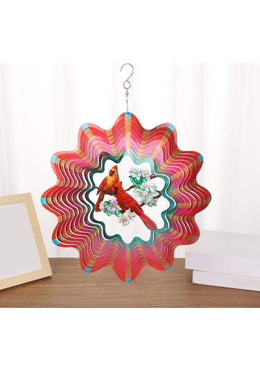 Suntek Magideal 360 Derece Döner Asılı Rüzgar Yakalayıcı Kırmızı