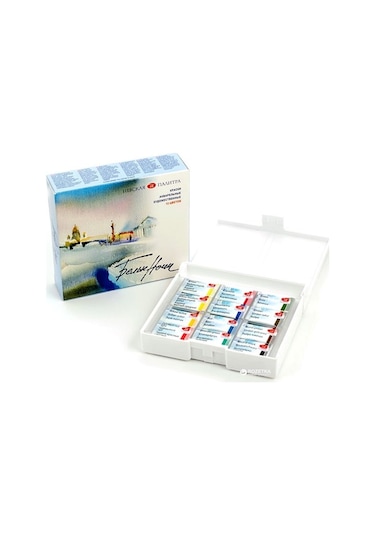 St. Petersburg White Nights Suluboya Seti - 12li