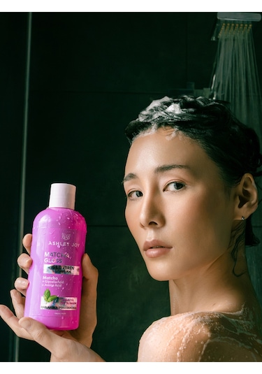 Ashley Joy Matcha Gloss Glikolik Asit İçeren Işıltı Ve Parlaklık Veren Şampuan 400 ML