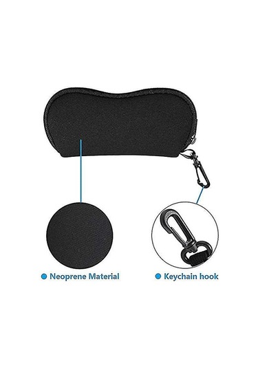 2'li Yumuşak Gözlük Kılıfı Neopren Güneş Gözlüğü Çantası Diğer