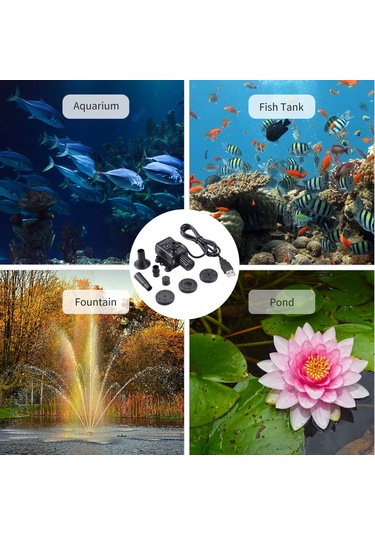 Decdeal Memeleri İle Usb Fırçasız Süzgeç Su Pompası