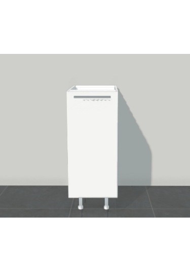 40 Cm Tek Kapak Mutfak Alt Dolabı