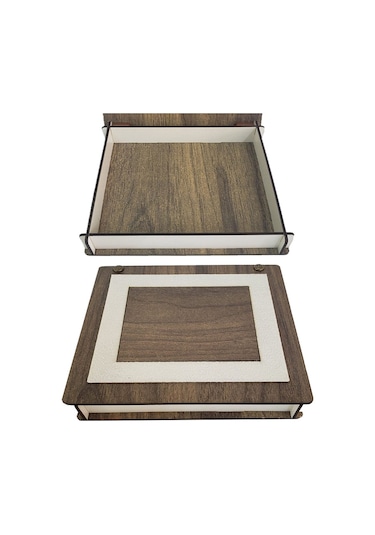 Ahşap Derili Hediye Kutusu