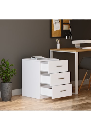 Robin Home Verona C Ofis 3 Lü Keson Beyaz