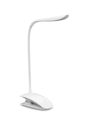 Mandallı Kitap Okuma Lambası, Güçlü Led Işık, Şarjlı .