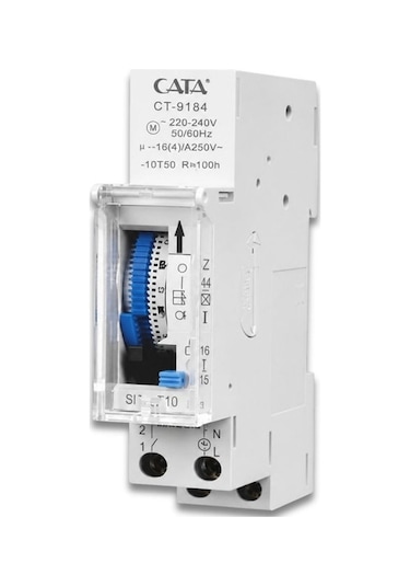 Cata Ct-9184 W Otomat Tipi Analog Zaman  Saati