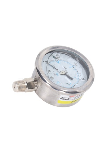 Tenfowee Stainless Steel Vakum Basınç Ölçer - 1/4" Npt Bağlantı, Çift Ölçekli, 0-1 Mpa Aralığı, Su Ve Yağ İçin Uygulanabilir