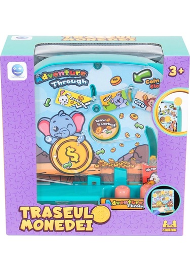 Adventure Through Machine İnteraktif Para Yolu Oyunu Jeton Yarışı, Refleks Ve Eğlence