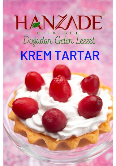 Hanzade Bitkisel Krem Tartar Potasyum Bitartarat 100 G