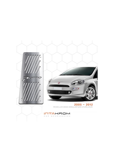 intakrom Fiat Punto Krom Ayak Dinlendirme Pedalı 2005 - 2012