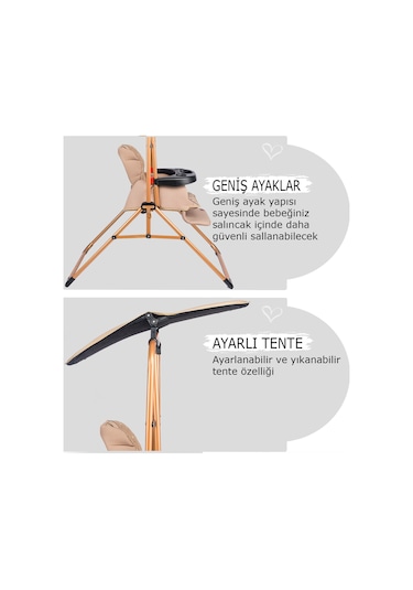 Baby Home 850 Cup Mama Sandalyesi Salıncak