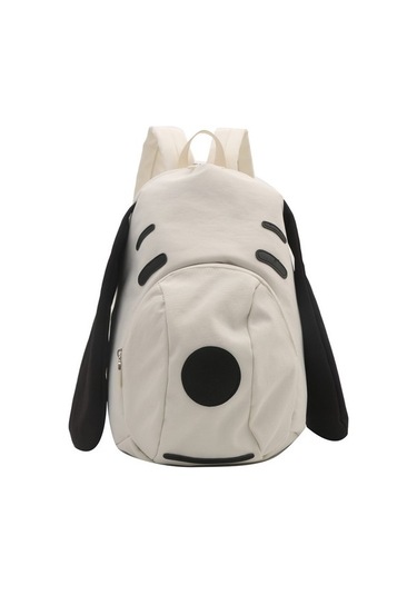 Sırt Çantası Kış Yeni Moda Ins Rahat Köpek Yavrusu Oxford Kumaş Japon Sevimli Öğrenci Çantası D0nnv3 Beyaz