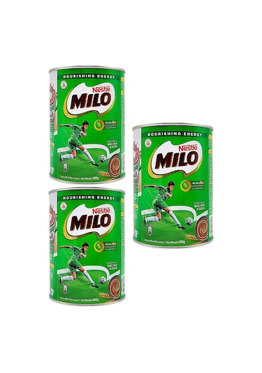 Nestle Milo Sütlü Sıcak Çikolata Tozu 3 x 400 G