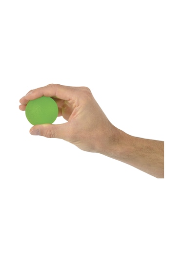 Maxi El Egzersiz Topu Yeşil Renk (orta) Yeşil