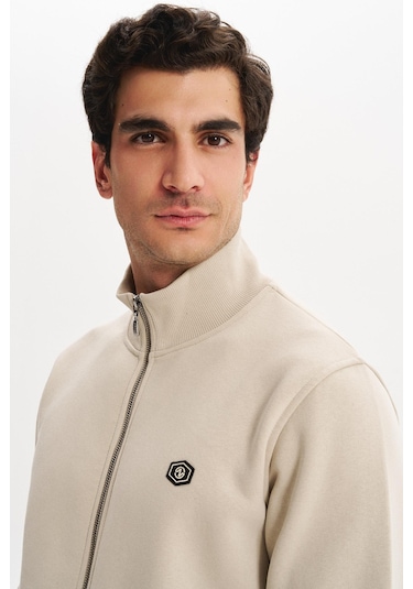 Ar-ma Erkek Örme Sweatshirt Regular Fit 3 İplik Basic Dik Yaka Tam Fermuarlı Cepli %70 Pamuk %30 Polyester K30324650702 Bej-b1 Bej Ar-ma Erkek Örme Sweatshirt Regular Fit 3 İplik Basic Dik Yaka Tam Fermuarlı Cepli %70 Pamuk %30 Polyester K30324650702 Bej-b1 Bej