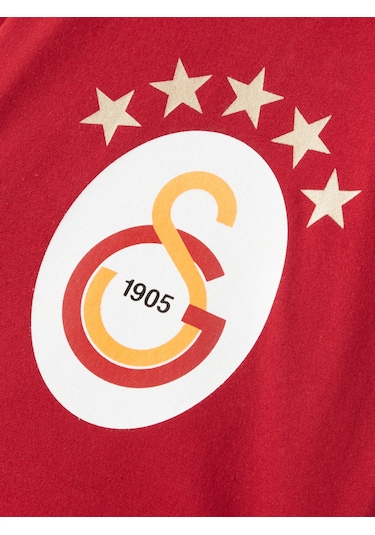 Gsstore Galatasaray 5 Yıldız Bebek T-shirt B251412 Kırmızı