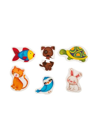 +1 Yaş Evcil Hayvanlar Baby Puzzle (Eolo)