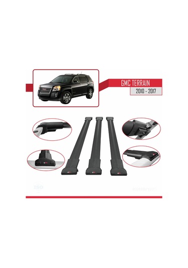 Gmc Terrain 2010-2017 Arası İle Uyumlu Fly Model Ara Atkı Tavan B