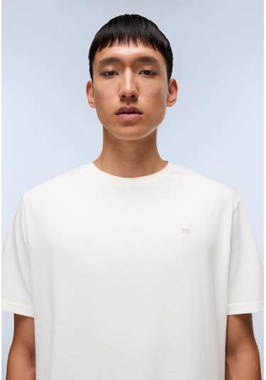 Napapijri S-nedles Ss Erkek T-shirt-31962 Beyaz
