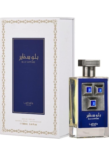 Lattafa Blue Sapphire Edp 100 Ml Unisex Parfüm Aromatik - Odunsu