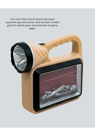 Alev Efektli Güneş Enerjili Lamba Su Geçirmez Çok Renkli