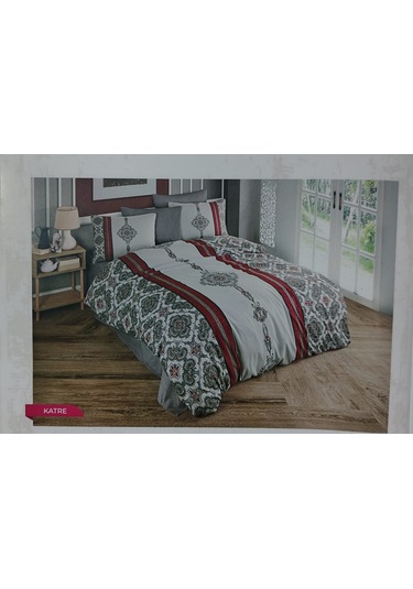 Örtüm Çift Kişilik Uyku Seti Bordo