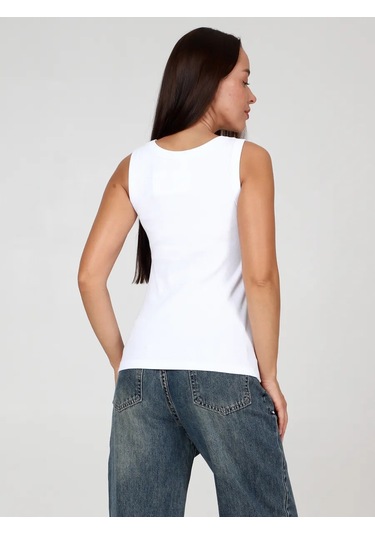 Ivcapriz Büyük Beden Pamuklu Atlet 304337415 Beyaz