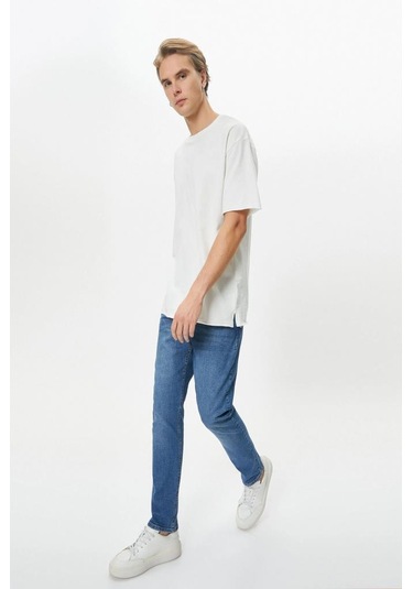 Koton Slim Fit Kot Pantolon - Brad Jean 001